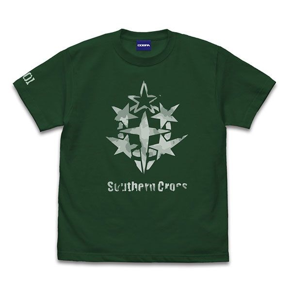 機動戰士高達系列 : 日版 (細碼) 庫克羅斯·德安之島 南十字部隊 常春藤綠 T-Shirt