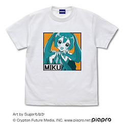 VOCALOID系列 (加大)「初音未來」Sugerもなか Ver. 白色 T-Shirt Hatsune Miku T-Shirt Suger Monaka Ver./WHITE-XL【VOCALOID Series】