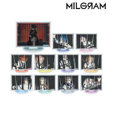 MILGRAM -米爾格倫- 亞克力企牌 MV: アンダーカバー (11 個入) Music Video Acrylic Stand Undercover (11 Pieces)【MILGRAM】