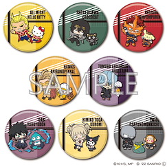 我的英雄學院 : 日版 收藏徽章 B Sanrio 系列 職業英雄 vs 敵聯盟 Ver. (8 個入)