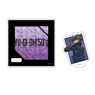 遊戲王 系列 「不動遊星」遊戲王5D's 轉身 Ver. 亞克力杯墊 + 企牌 Acrylic Coaster Stand Yu-Gi-Oh! 5D's 01 Furimuki Ver. Fudo Yusei (Original Illustration)【Yu-Gi-Oh!】
