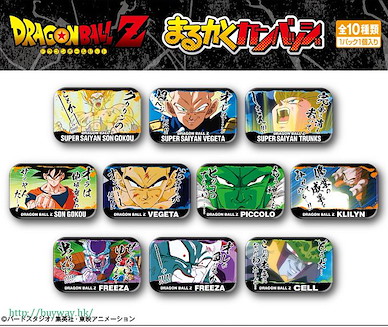 龍珠 圓角徽章 (10 個入) Marukaku Can Badge (10 Pieces)【Dragon Ball】