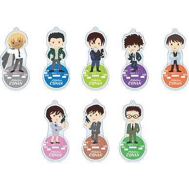 名偵探柯南 亞克力企牌 / 匙扣 ゆるパレット Ver. B (8 個入) Acrylic Key Chain with Stand Collection Yuru Pallet B Pattern (8 Pieces)【Detective Conan】