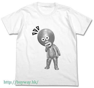クレクレタコラ (中碼)「タコラ」白色 T-Shirt no Idea T-Shirt / WHITE-M【Kure Kure Takora】