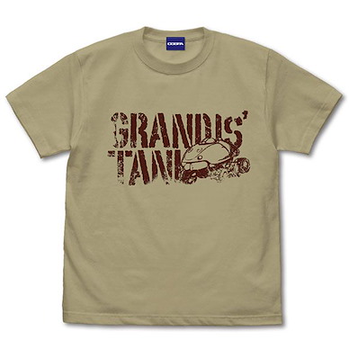 冒險少女娜汀亞 (加大) GRANDIS' TANK 深卡其色 T-Shirt Grandis' Tank T-Shirt /SAND KHAKI-XL【Nadia: The Secret of Blue Water】