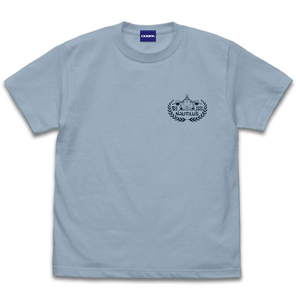 冒險少女娜汀亞 : 日版 (加大)「鸚鵡螺號」ACID BLUE T-Shirt