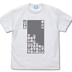 輕鬆百合 (大碼)「赤座明」白色 T-Shirt Akari Ochimono T-Shirt /WHITE-L【YuruYuri】