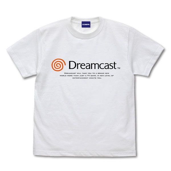 Dreamcast (DC) : 日版 (大碼) Dreamcast 主機 白色 T-Shirt