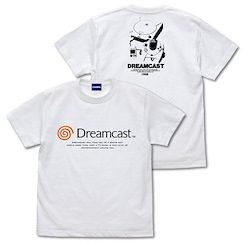 Dreamcast (DC) (大碼) Dreamcast 主機 白色 T-Shirt Dreamcast Hard T-Shirt /WHITE-L【Dreamcast】