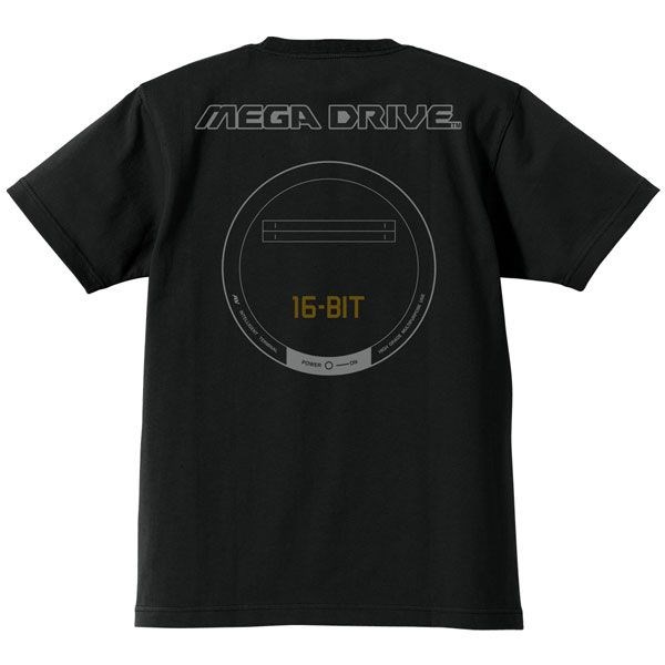 Mega Drive : 日版 (大碼) MEGA DRIVE 16-BIT 黑色 T-Shirt