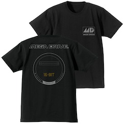 Mega Drive (中碼) MEGA DRIVE 16-BIT 黑色 T-Shirt Megadrive Heavy Weight T-Shirt /BLACK-M【Mega Drive】