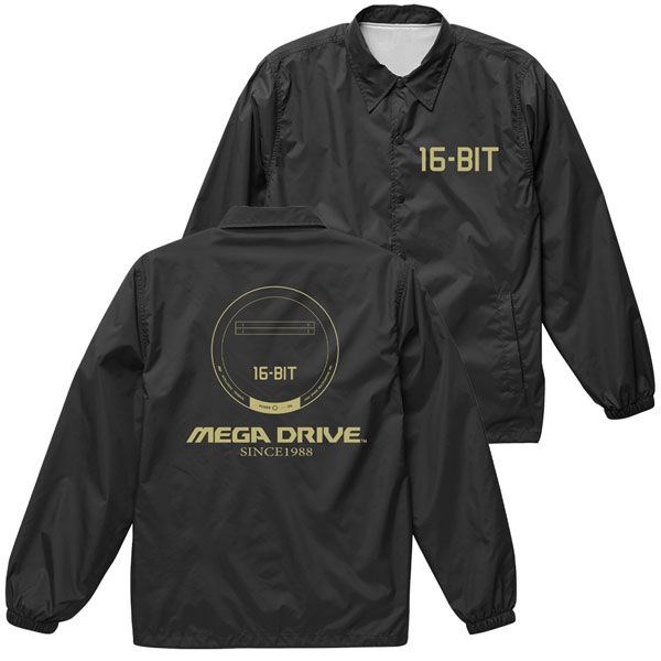 Mega Drive : 日版 (加大)  MEGA DRIVE 16-BIT 黑色 外套