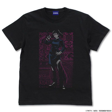 咒術迴戰 (細碼)「禪院真希」呪具使い 黑色 T-Shirt Maki Zenin T-Shirt /BLACK-S【Jujutsu Kaisen】
