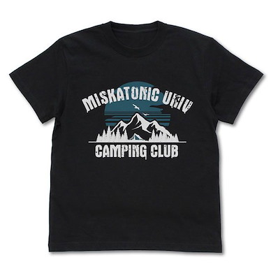 克蘇魯神話 (大碼) MISKATONIC UNIV 黑色 T-Shirt Miskatonic University Store T-Shirt /BLACK-L【Cthulhu Mythos】
