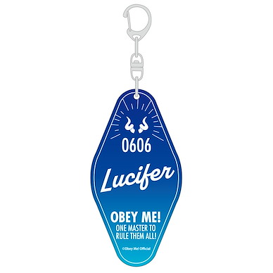 Obey Me！ 「路西法」名字 亞克力匙扣 Acrylic Key Chain Lucifer【Obey Me!】