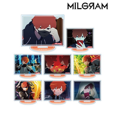 MILGRAM -米爾格倫- 「フータ」亞克力企牌 MV: 事変上等 (8 個入) Music Video Acrylic Stand Futa Bring It On (8 Pieces)【Milgram】