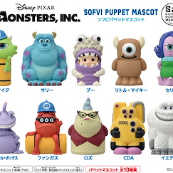怪獸公司 軟膠指偶公仔 (10 個入) Soft Vinyl Puppet Mascot (10 Pieces)【Monsters, Inc.】