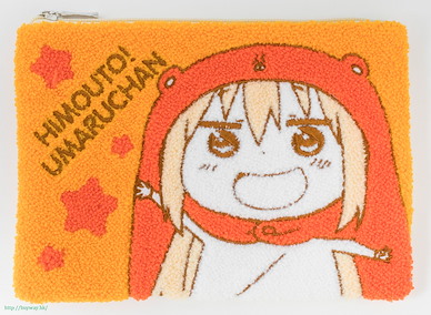 我家有個魚乾妹 「土間埋」刺繡 小物袋 A 款 Embroidery Pouch A【Himoto! Umaru-chan】