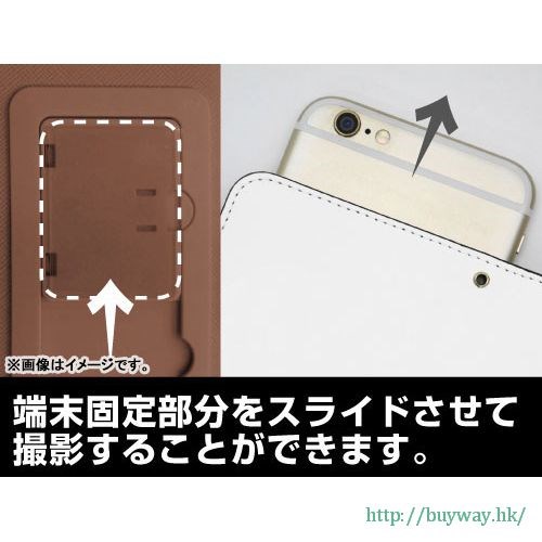 銀魂 : 日版 「高杉晉助」138mm 筆記本型手機套 (iPhone6/7/8)