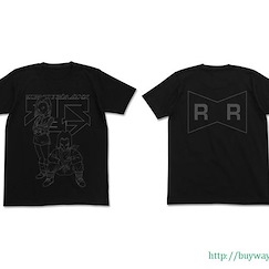 龍珠 : 日版 (細碼)「人造人17號 + 人造人18號」黑色 T-Shirt