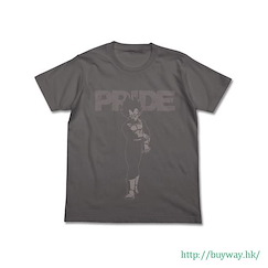 龍珠 (大碼)「比達」PRIDE 灰色 T-Shirt Vegeta PRIDE T-Shirt / MEDIUM GRAY-L【Dragon Ball】