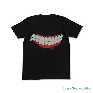 東京喰種 (細碼)「金木研」面罩 黑色 T-Shirt Tokyo Ghoul T-Shirt / BLACK-S【Tokyo Ghoul】