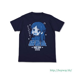 偶像大師 灰姑娘女孩 (加大)「橘愛莉絲」深藍色 T-Shirt Arisu Tachibana Shochou T-Shirt / NAVY-XL【The Idolm@ster Cinderella Girls】