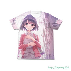 不起眼女主角培育法 (大碼)「加藤惠」女主角 ver. 白色 全彩 T-Shirt Megumi Kato Full Graphic T-Shirt Main Heroine Ver. / WHITE-L【Saekano: How to Raise a Boring Girlfriend】
