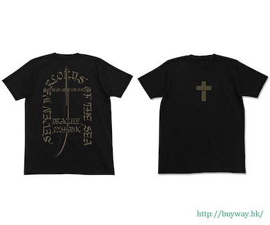 海賊王 (加大)「朱洛基爾·米霍克」黑色 T-Shirt Mihawk T-Shirt / BLACK-XL【ONE PIECE】