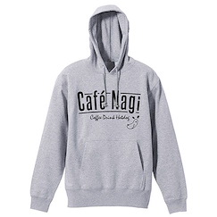 遊戲王 系列 : 日版 (大碼) 遊戲王VRAINS Cafe Nagi 混合灰色 連帽衫