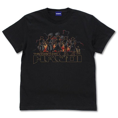 遊戲王 系列 (大碼) 遊戲王VRAINS 左輪和漢諾騎士 黑色 T-Shirt Yu-Gi-Oh! VRAINS Revolver and Knights of Hanoi T-Shirt /BLACK-L【Yu-Gi-Oh!】