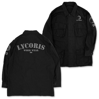 Lycoris Recoil 莉可麗絲 (加大) LYCORIS WORK WEAR 黑色 外套 Lycoris Fatigue Jacket/BLACK-XL【Lycoris Recoil】