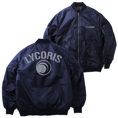 Lycoris Recoil 莉可麗絲 (中碼) LYCORIS MA-1 深藍色 外套 Lycoris MA-1 Jacket/NAVY-M【Lycoris Recoil】