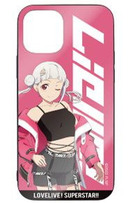LoveLive! Superstar!! 「嵐千砂都」iPhone [12, 12Pro] 強化玻璃 手機殼 New Illustration Chisato Arashi Tempered Glass iPhone Case /12, 12Pro【Love Live! Superstar!!】