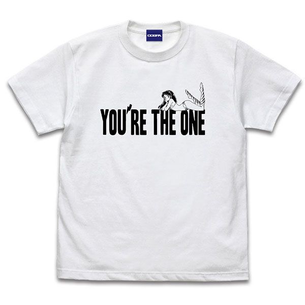 山T女福星 : 日版 (大碼)「阿琳」YOU'RE THE ONE 白色 T-Shirt