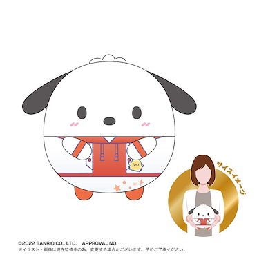 Sanrio系列 「PC 狗」20cm 圓碌碌 公仔 2 SR-51 Sanrio Characters HAPIDANBUI Fuwakororin (M Size) 2 C Pochacco【Sanrio Series】