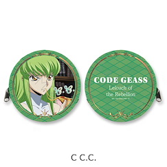 Code Geass 叛逆的魯魯修 「C.C.」圓形散銀包 Round Coin Case C C.C【Code Geass】