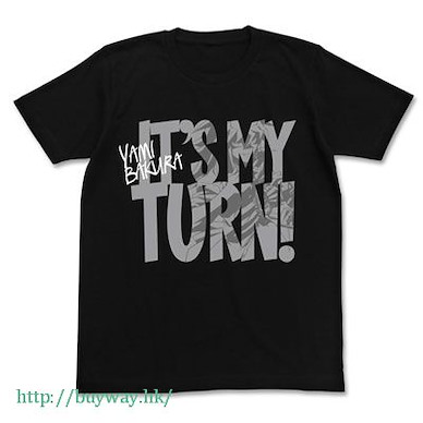遊戲王 系列 (細碼)「貘良了」黑色 T-Shirt Yami Bakura no Turn T-Shirt / BLACK-S【Yu-Gi-Oh!】