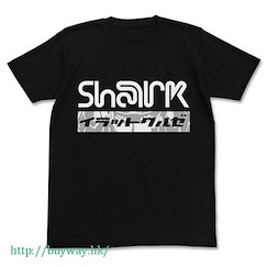 遊戲王 系列 : 日版 (加大)「神代凌牙」黑色 T-Shirt