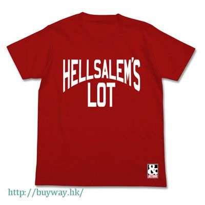 血界戰線 : 日版 (細碼)「Hellsalem's Lot」紅色 T-Shirt