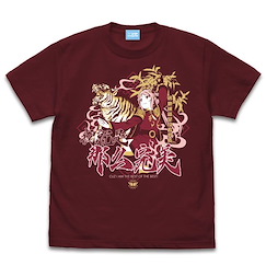 LoveLive! 虹咲學園校園偶像同好會 : 日版 (細碼)「鐘嵐珠」酒紅色 T-Shirt