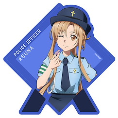 刀劍神域系列 「亞絲娜」職業體驗 警察 Ver. 貼紙 Sword Art Online New Illustration Asuna's Work Experience Sticker Police Ver.【Sword Art Online Series】