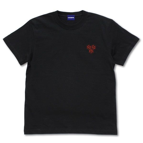 超時空要塞 : 日版 (細碼)「蘭花」超時空要塞 Frontier 塗鴉 黑色 T-Shirt