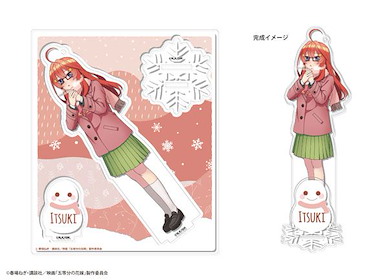 五等分的新娘 「中野五月」Winter snow 亞克力企牌 Movie Acrylic Figure Ver. Winter snow 05 Itsuki Nakano【The Quintessential Quintuplets】