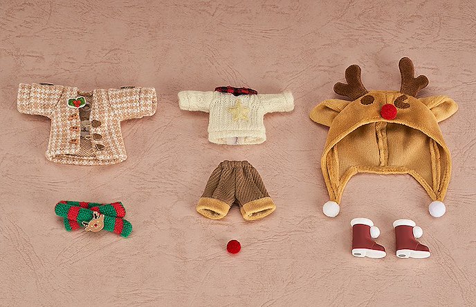 日版 黏土娃 服裝套組 2022聖誕節: Boy