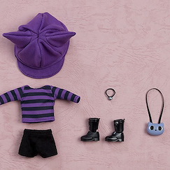 未分類 : 日版 黏土娃 服裝套組 喵咪穿搭 紫色