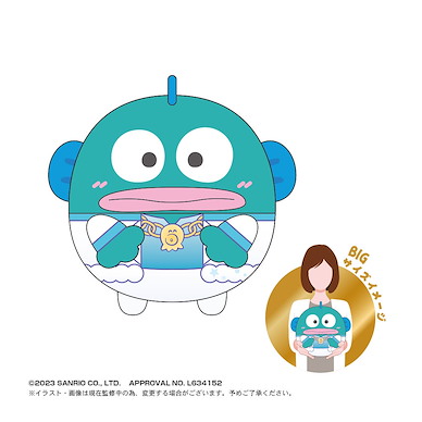 Sanrio系列 「水怪」30cm 圓碌碌 公仔 2 SR-55 HAPIDANBUI Fuwakororin Big 2 A Hangyodon【Sanrio Series】