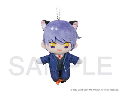 Obey Me！ 「利維坦」 黒猫執事喫茶 公仔掛飾 Black Cat Butler Cafe Plush Leviathan【Obey Me!】