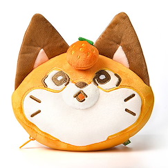 草莓大福 「狐狸安吉」2in1 迷你枕頭與眼罩 2-in-1 Miniature Pillow + Eye Mask Anji【Strawberry Dafu】
