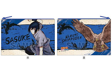 火影忍者系列 「宇智波佐助」平面袋 Flat Pouch Uchiha Sasuke【Naruto Series】